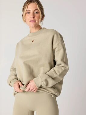 NWT DAUGHTER LESSONS SAGE LOVE CREW SWEATSHIRT SIZE S